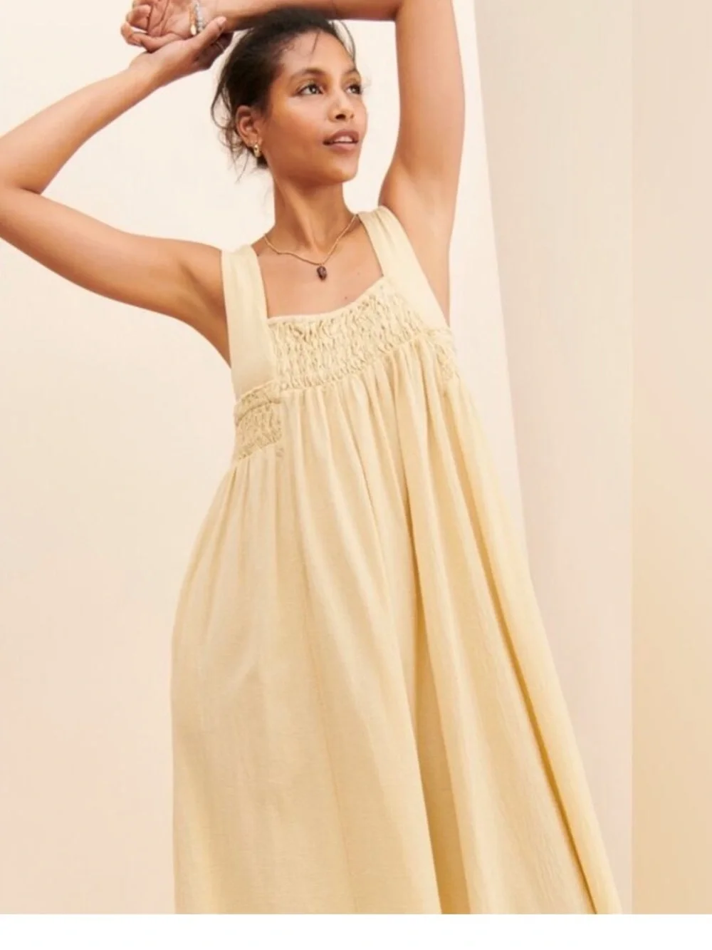 Free People Amelia Delphine Midi Dress
